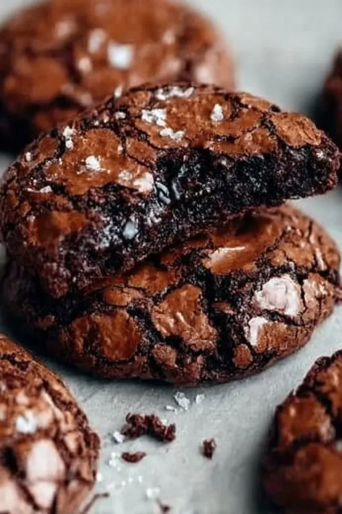Delicious fudgy chewy brownies with a rich chocolate flavor