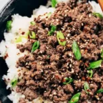 Easy 20-Minute Korean Ground Beef Bowl 1 korean ground beef bowl 150x150 1
