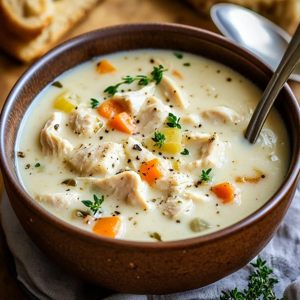 Creamy Chicken Soup