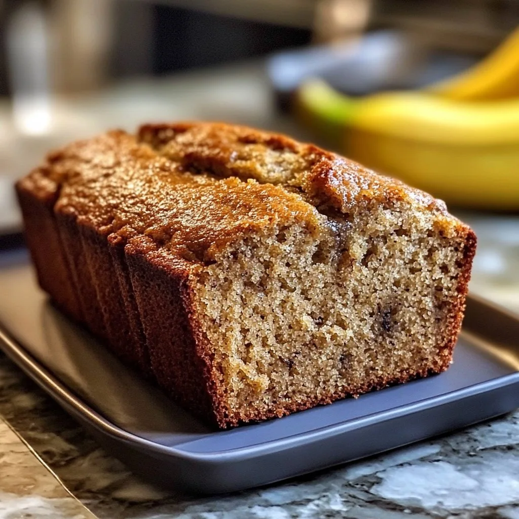 Super Moist Banana Bread