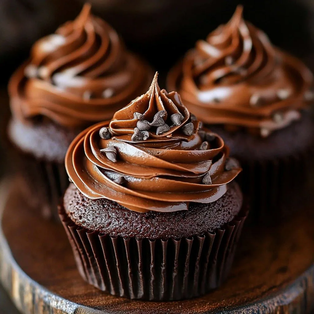 Homemade Moist Chocolate Cupcakes 1 Homemade Moist Chocolate Cupcakes