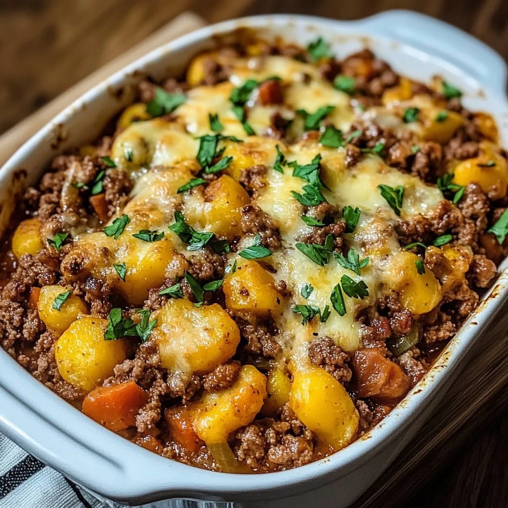 Hobo Casserole Ground Beef