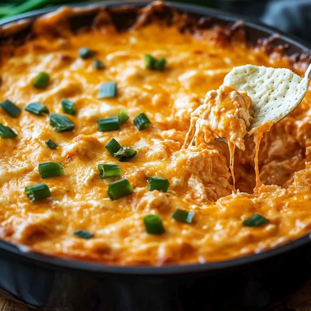 Cheesy Crock Pot Buffalo Chicken Dip 1 Cheesy Crock Pot Buffalo Chicken Dip