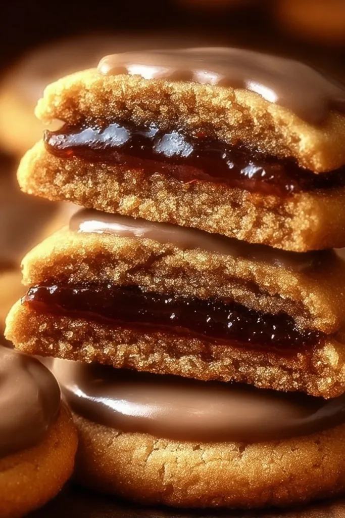 Freshly baked brown sugar cinnamon cookies on a cooling rack