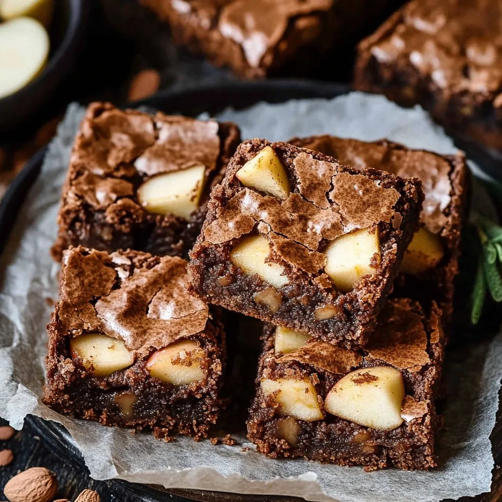 Apple Brownies 1 Apple Brownies