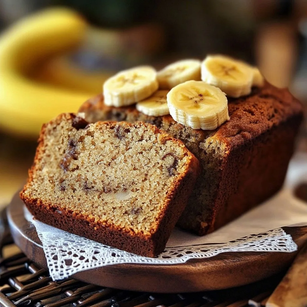 Classic Moist Banana Bread