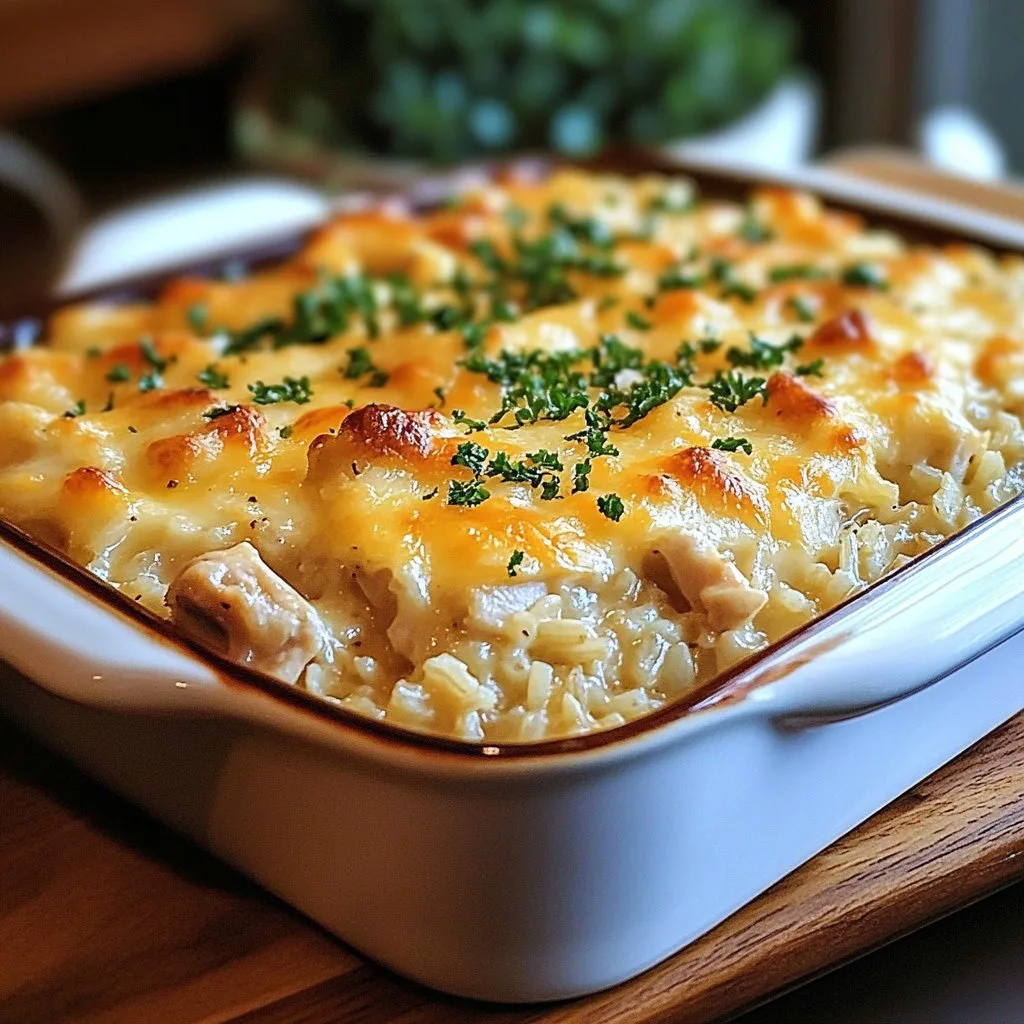 Mamaw’s Chicken and Rice Casserole