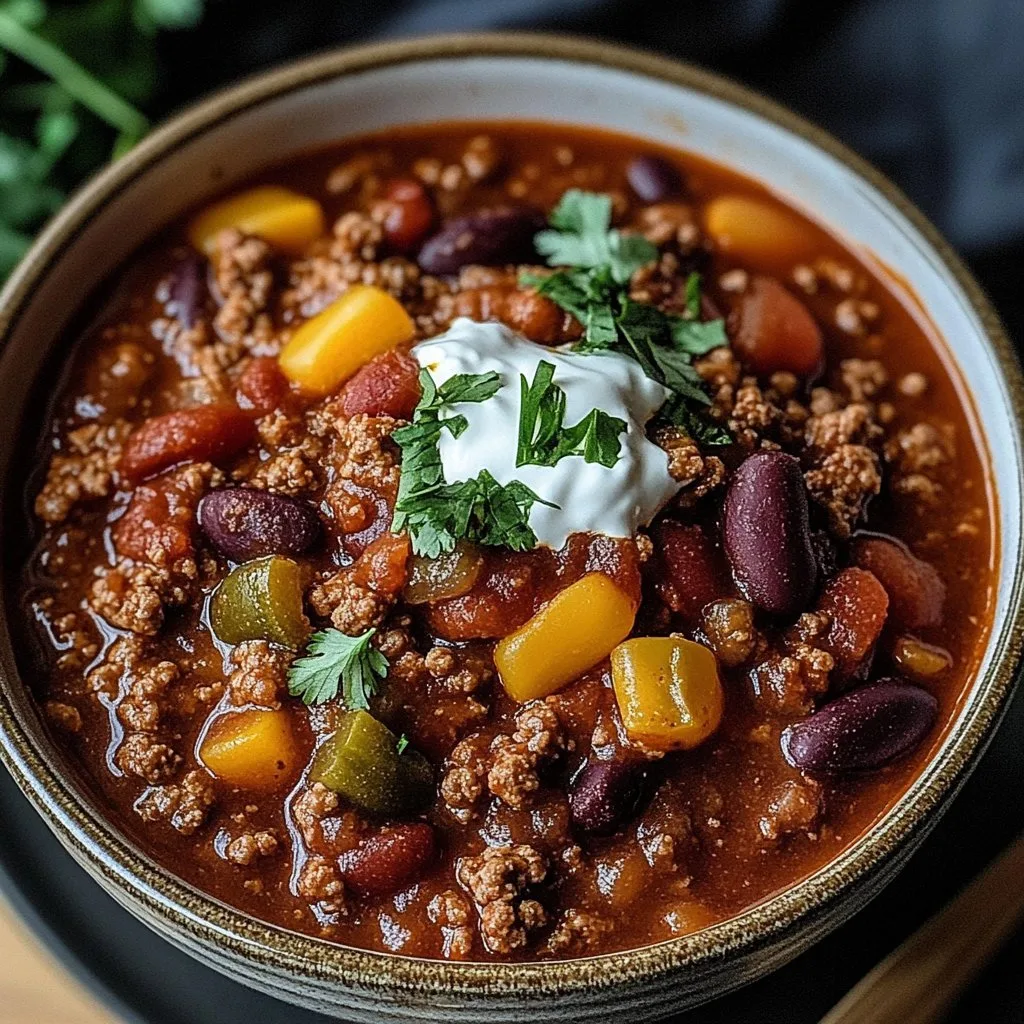 Best Ground Beef Stovetop Chili