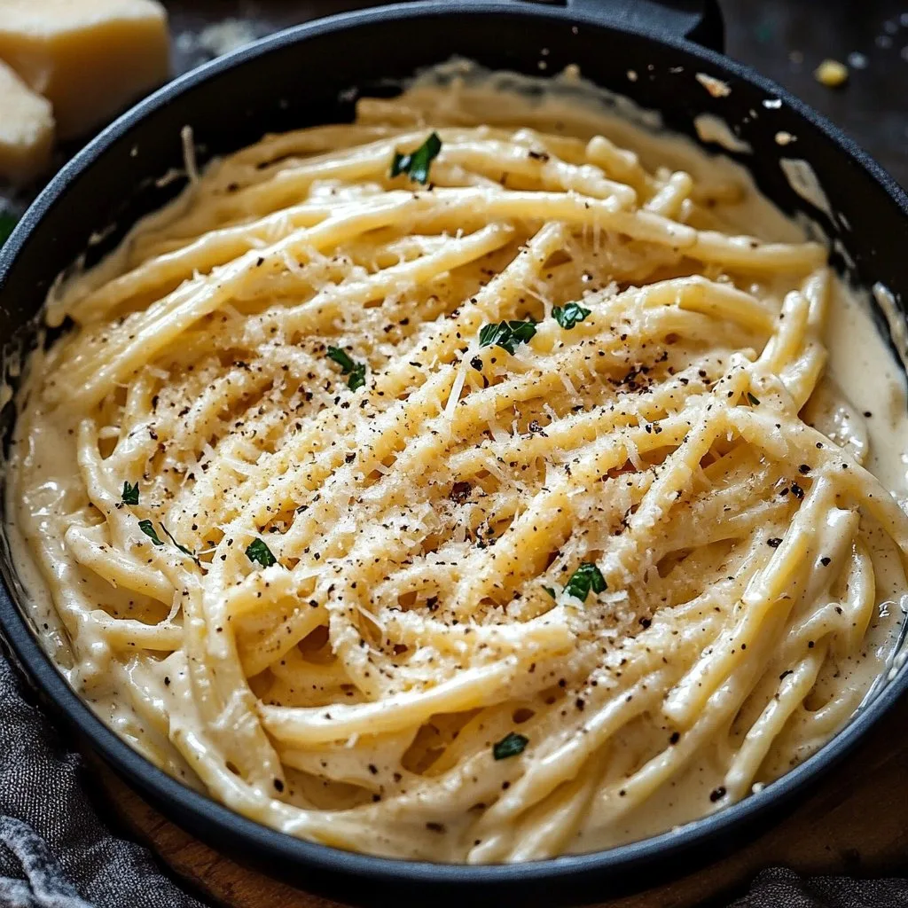 One Pot Creamy Garlic Pasta 1 One Pot Creamy Garlic Pasta