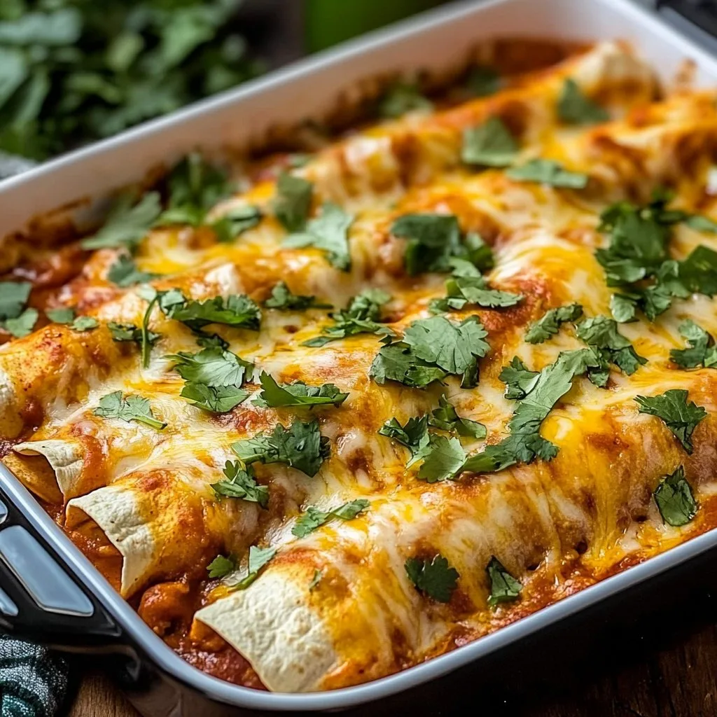 Ultimate Quick and Easy Chicken Enchiladas