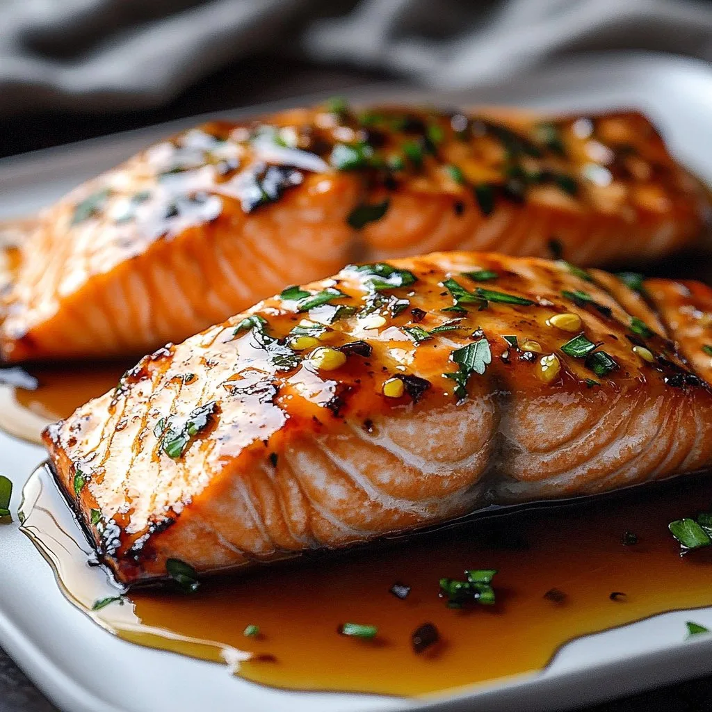 Honey Glazed Salmon