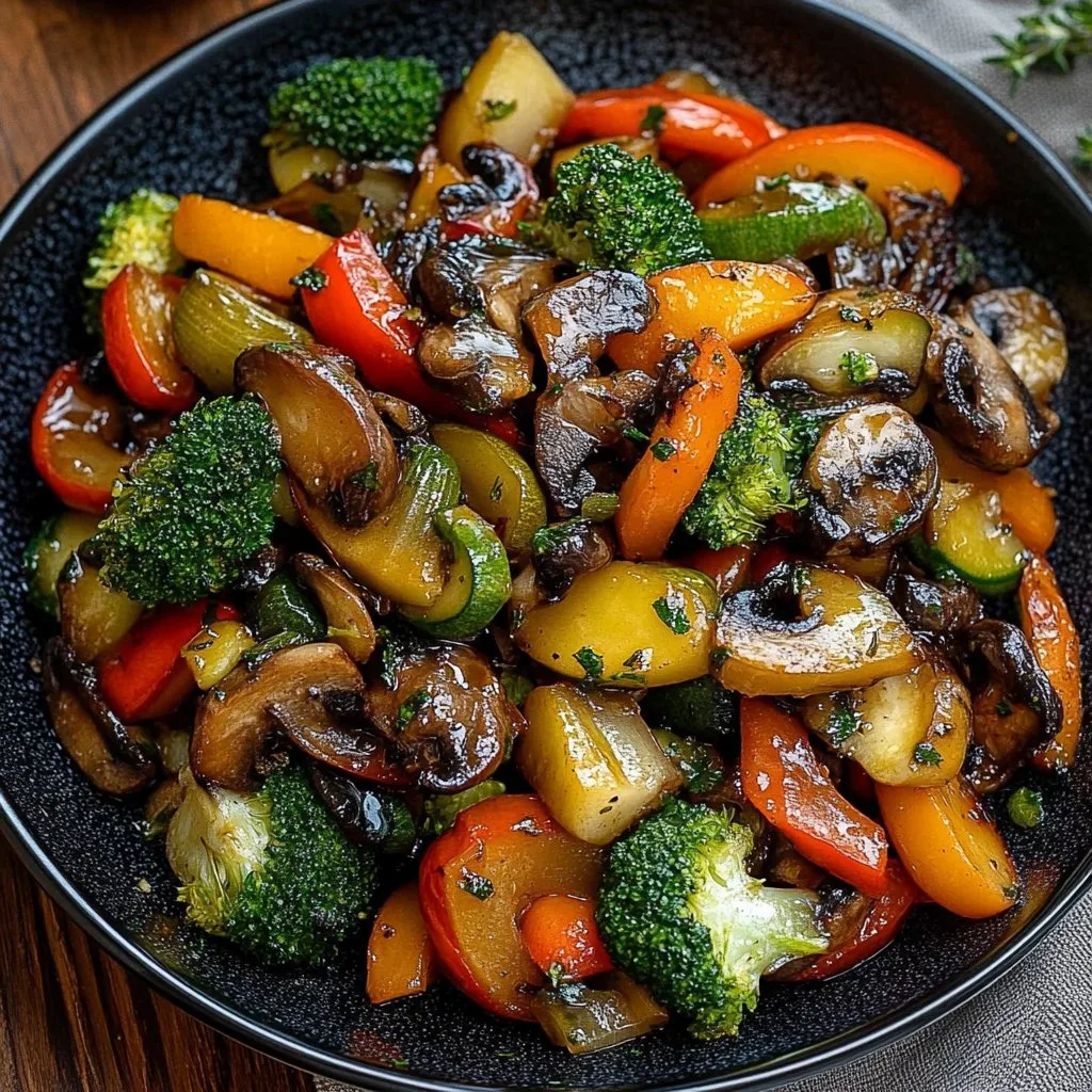 Healthy Sautéed Vegetables