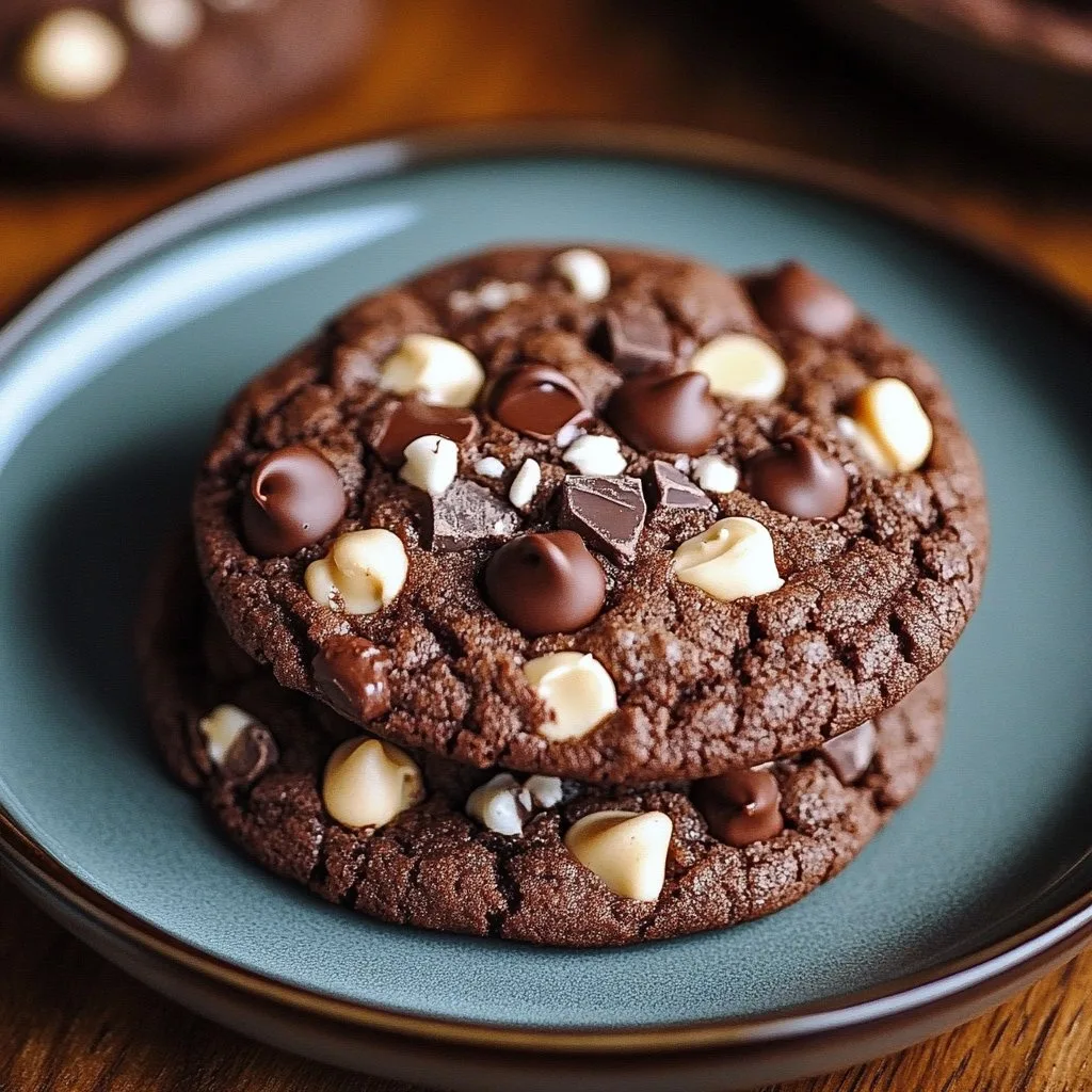 Double Chocolate Dream Cookies