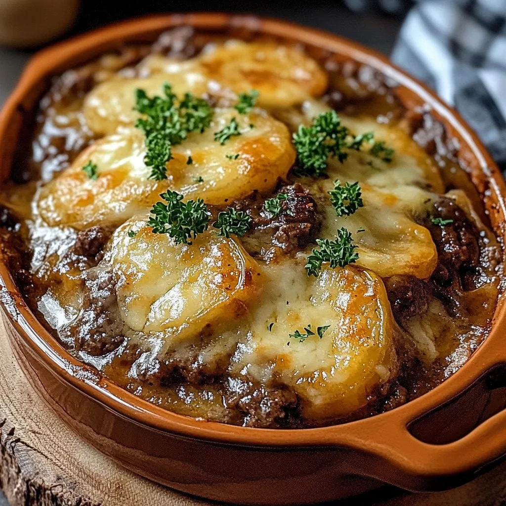 Amish Hamburger Steak Bake
