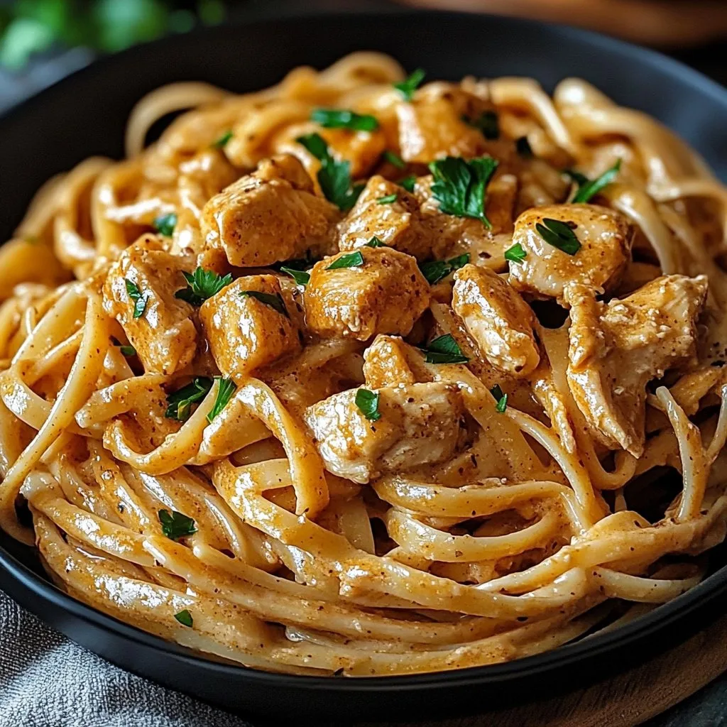 Cowboy Butter Chicken Linguine