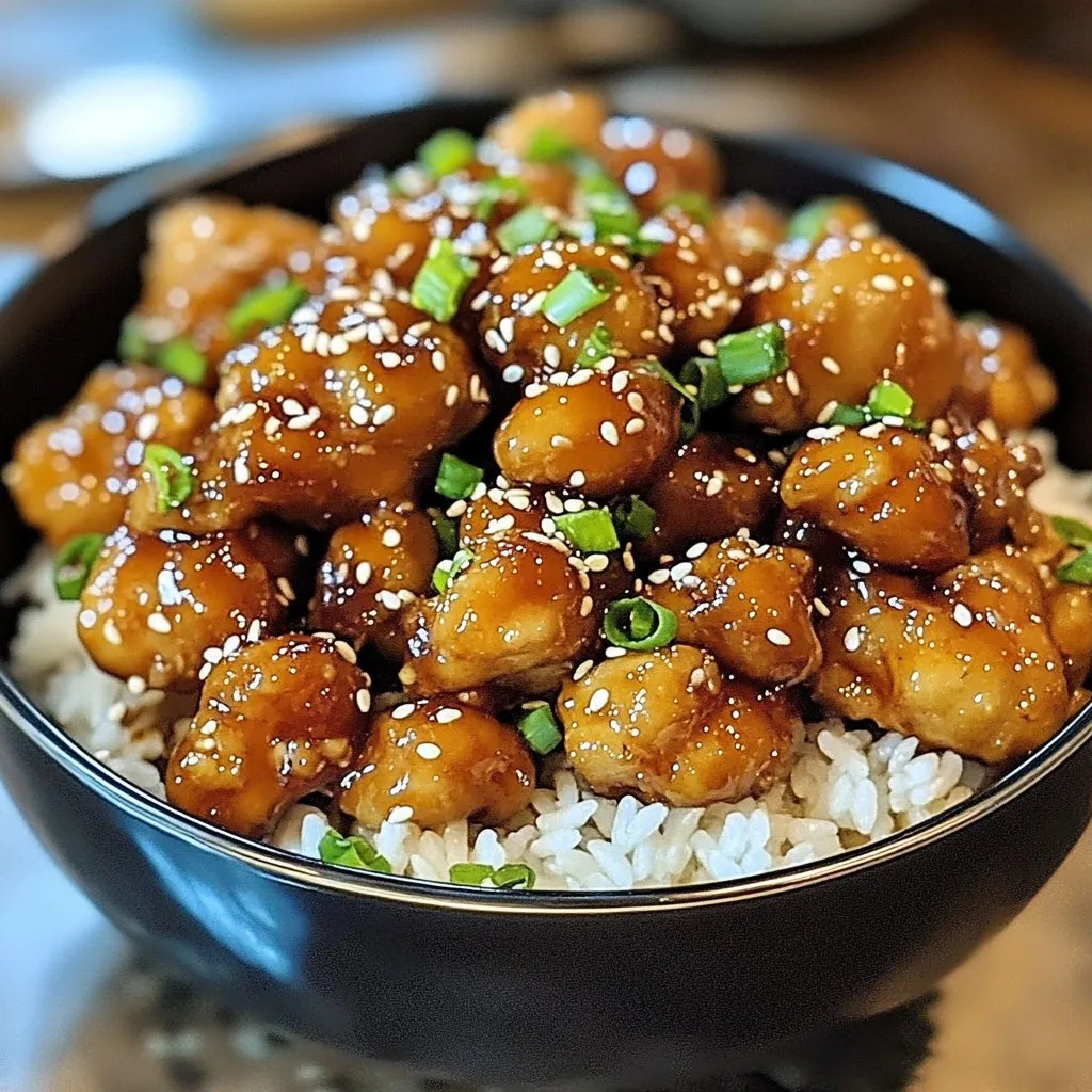 Honey Sesame Chicken