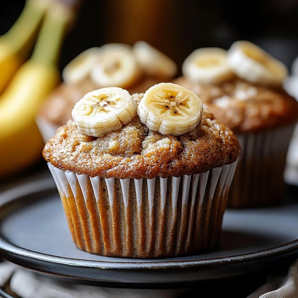 Ultimate Banana Muffins