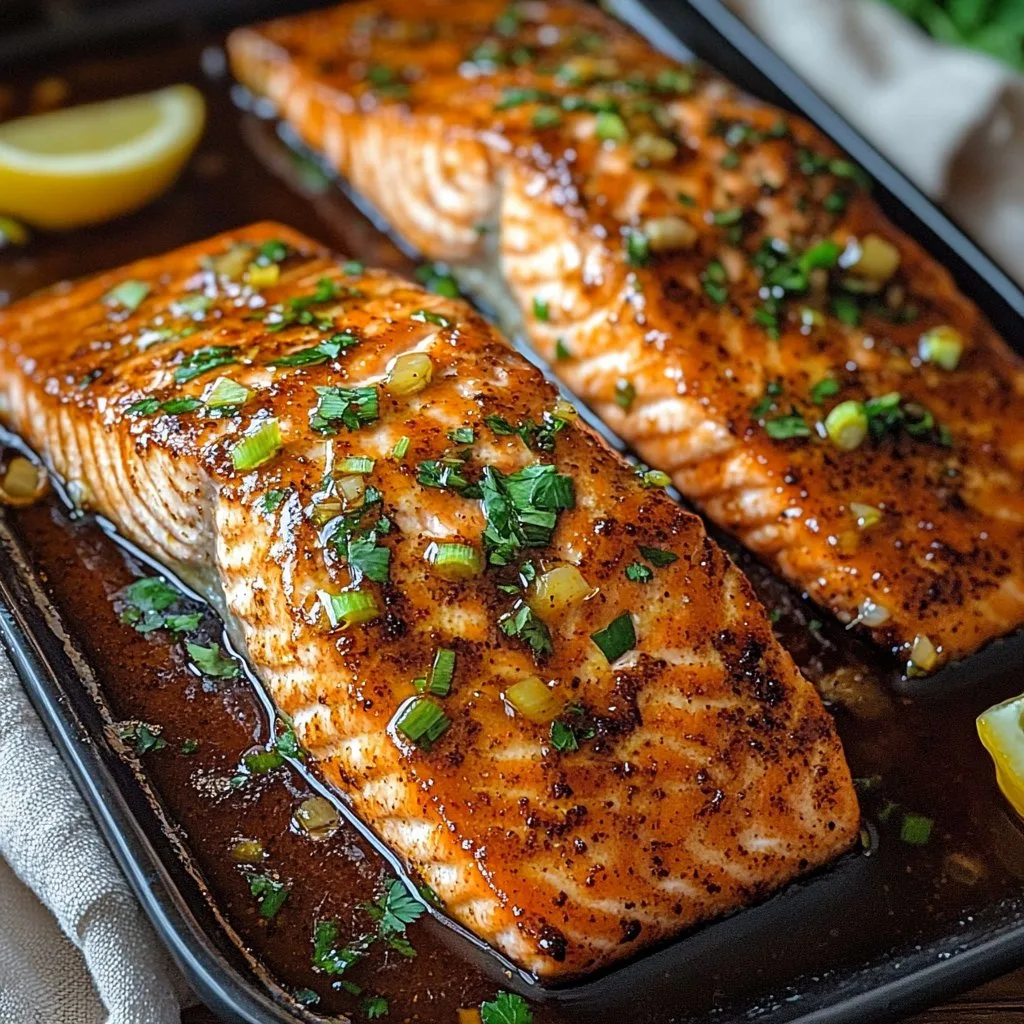 Cajun Honey Butter Salmon