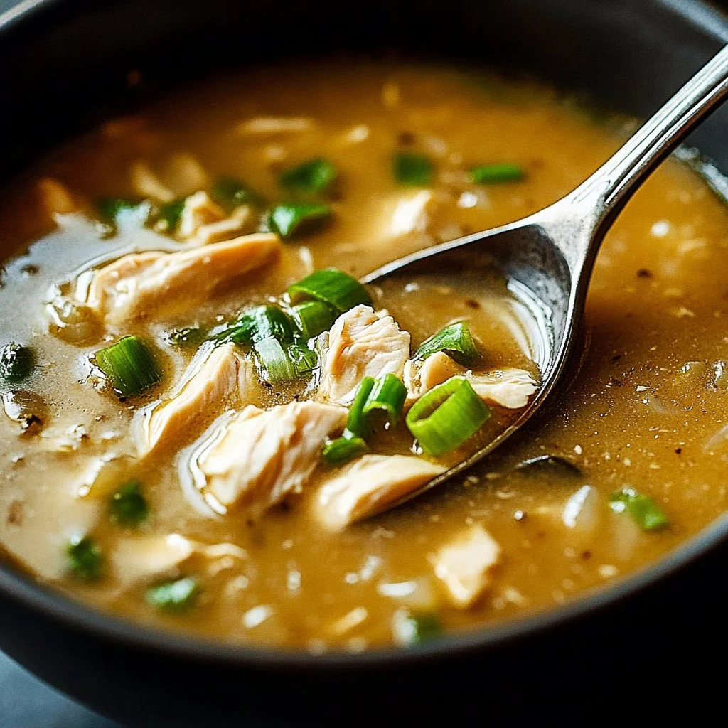 A bowl of delicious white chili garnished with cilantro and served