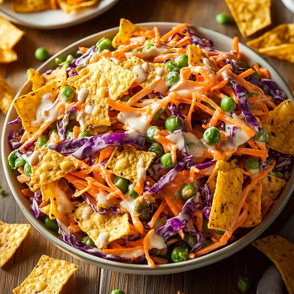Bold flavor-packed coleslaw served in a bowl