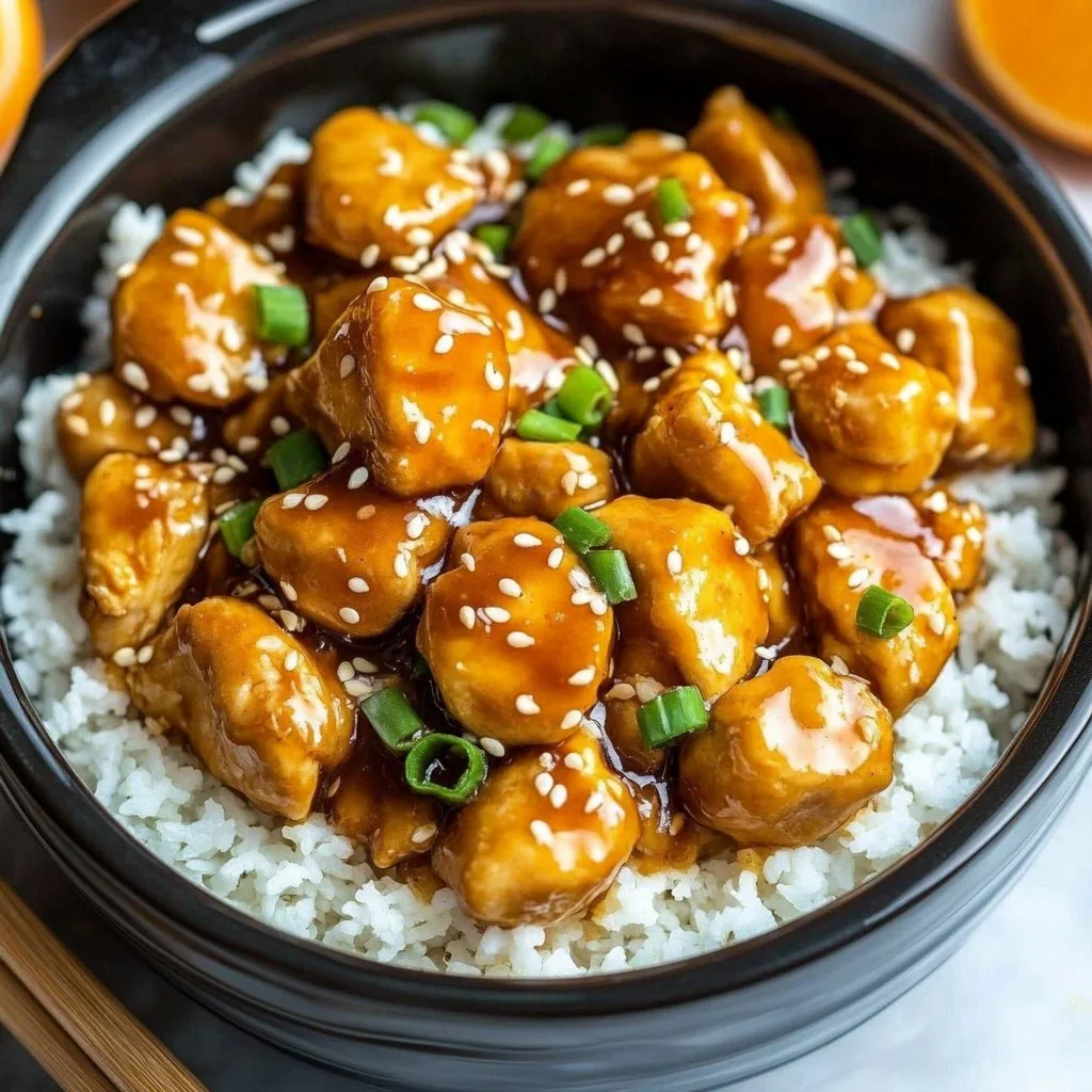 Slow Cooker Orange Chicken 1 Slow Cooker Orange Chicken