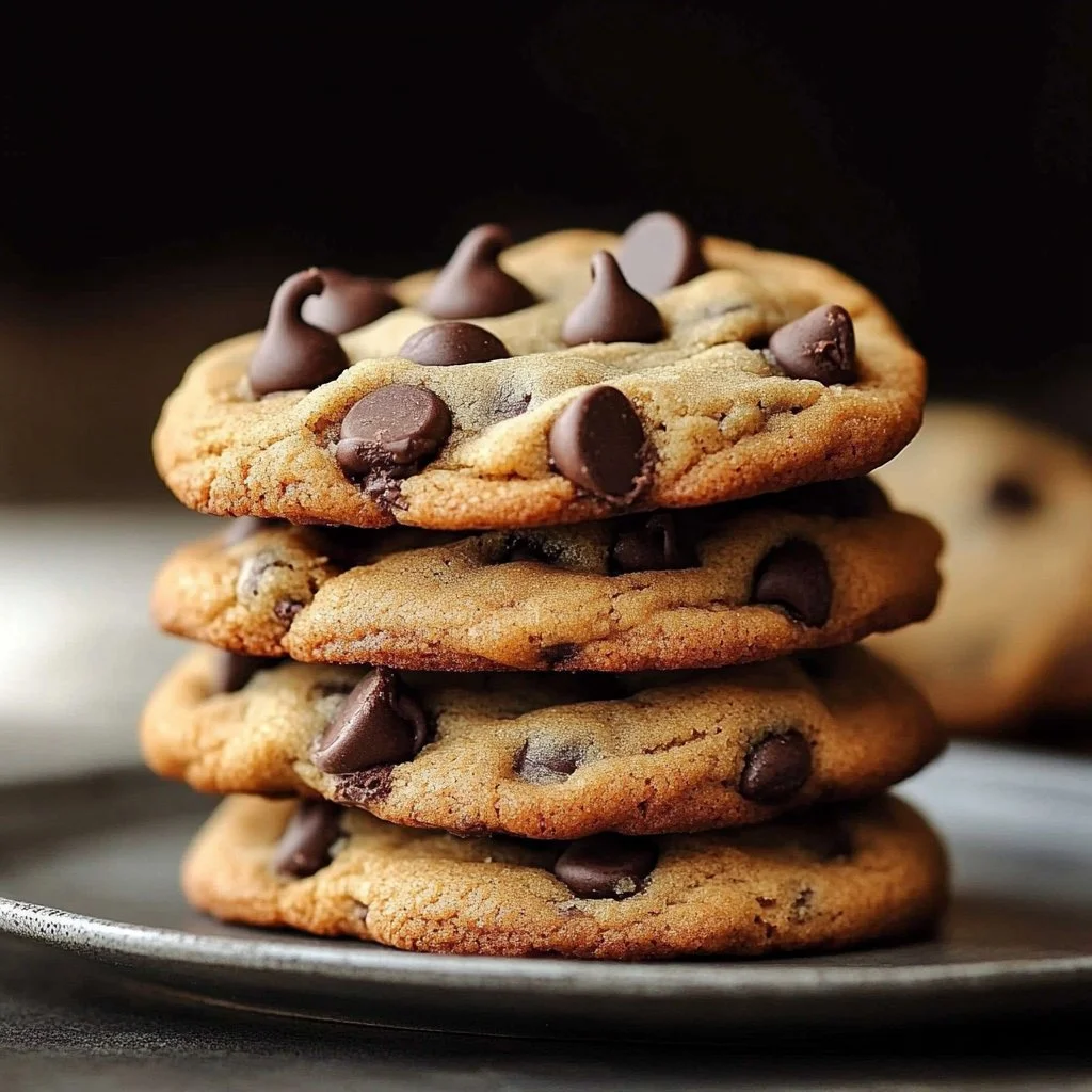 Delicious homemade chocolate chip cookies on a cooling rack