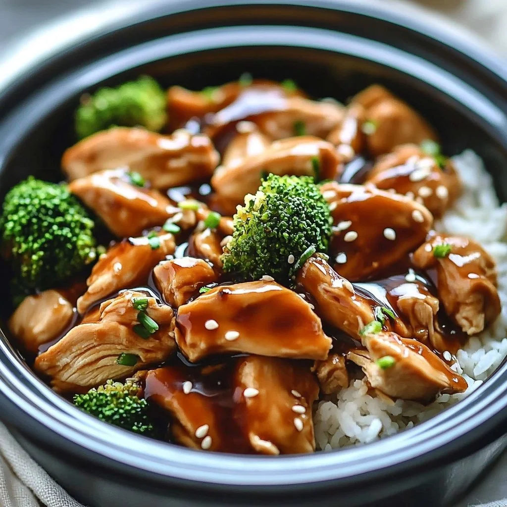 Delicious Dump and Go Crockpot Teriyaki Chicken recipe
