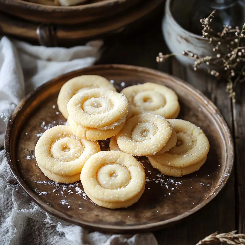 3-Ingredient Butter Cookies