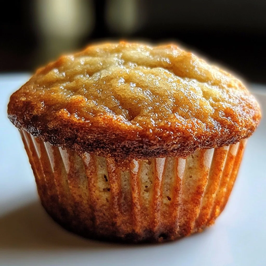 Simple and delicious banana bread muffins on a cooling rack