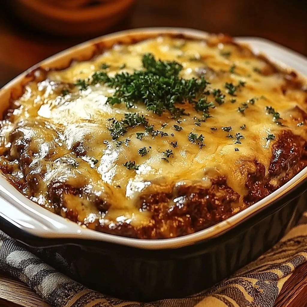 Amish Hamburger Steak Bake