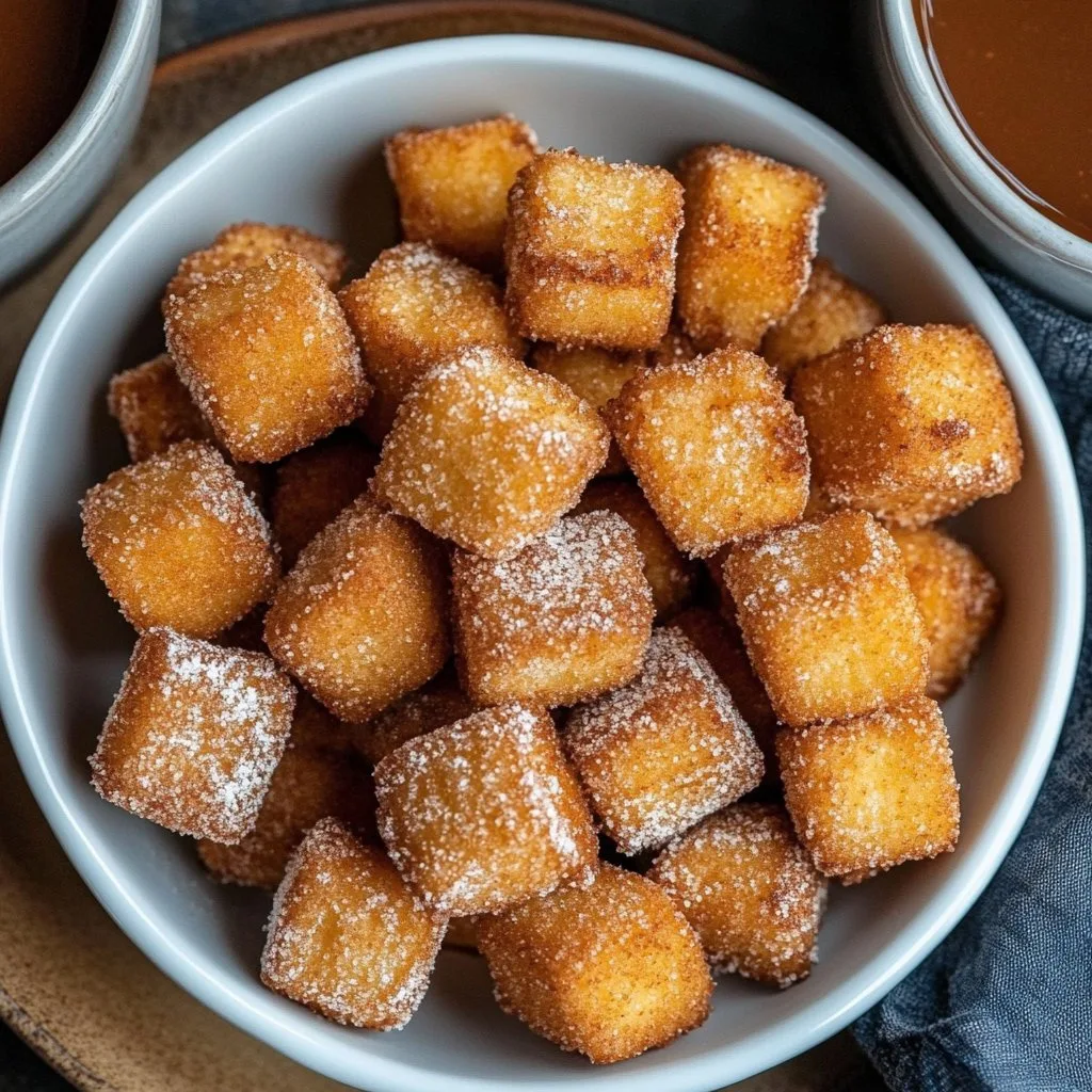Healthy Air Fryer Churro Bites