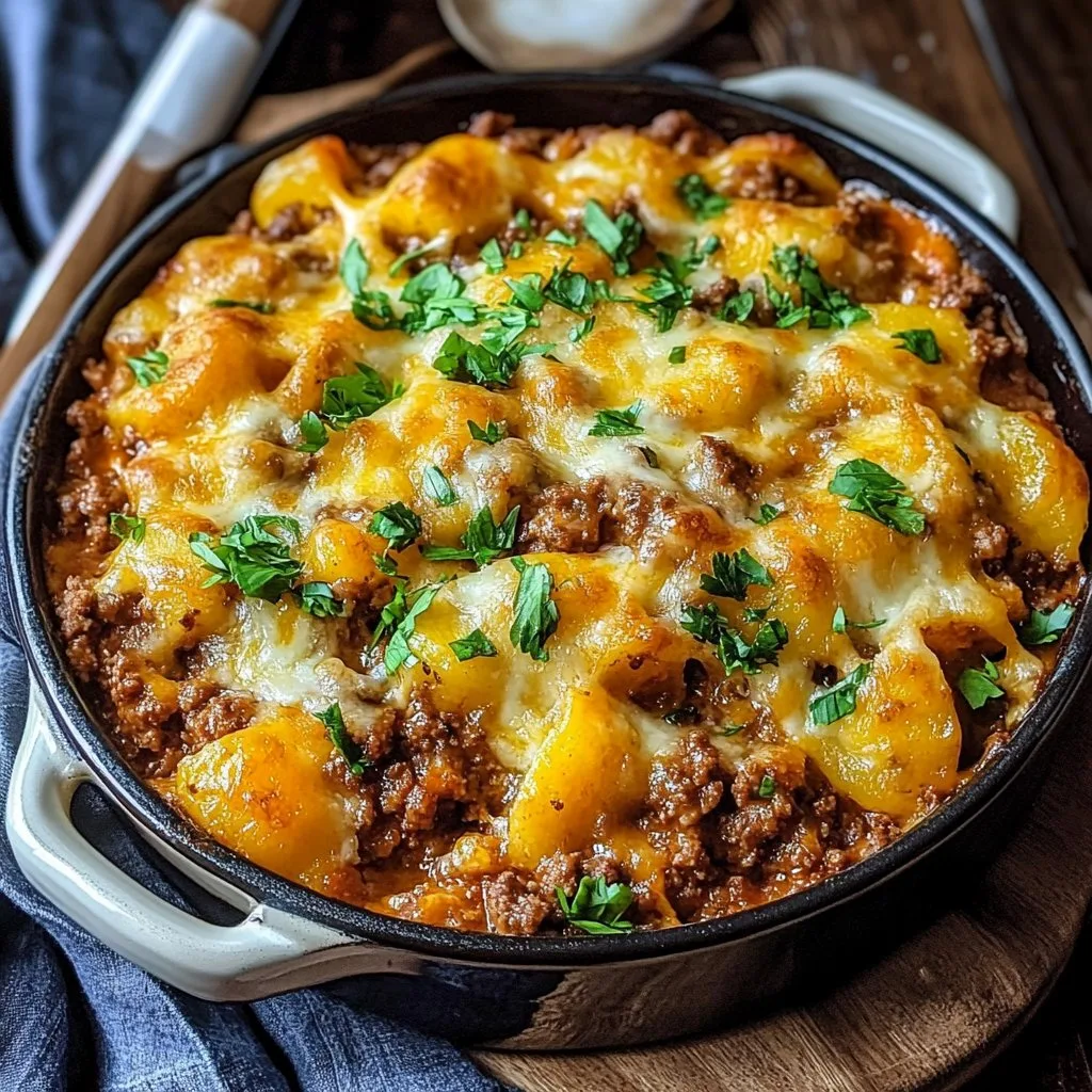 Hobo Casserole with Ground Beef