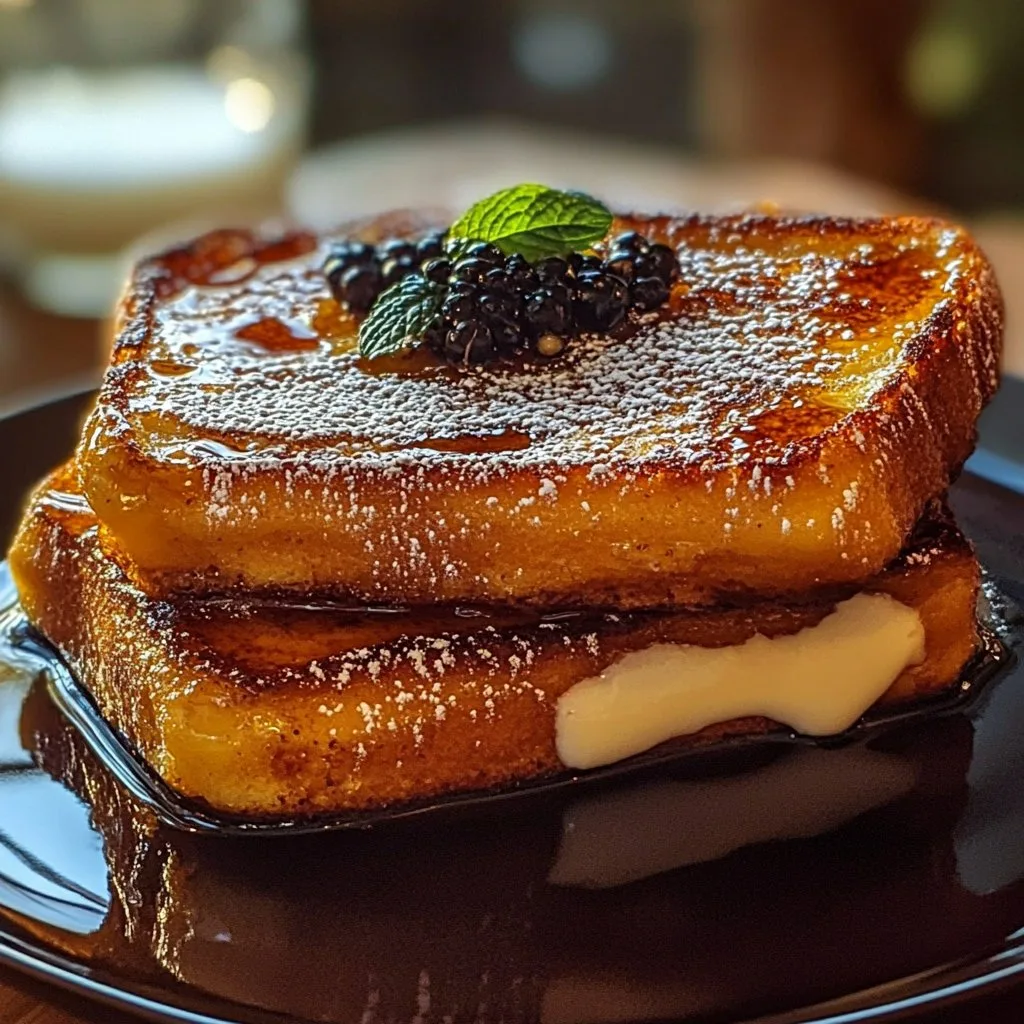Crème Brûlée French Toast