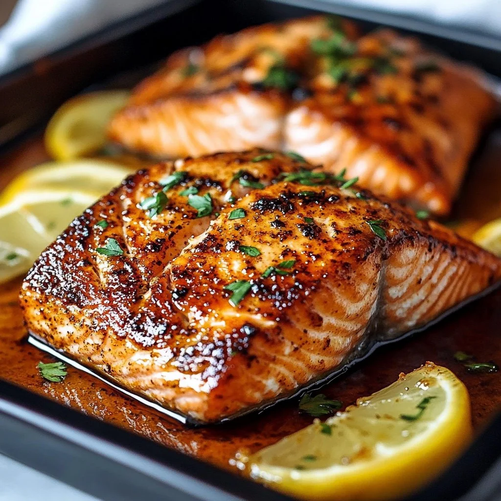 Cajun Honey Butter Salmon 1 Cajun Honey Butter Salmon