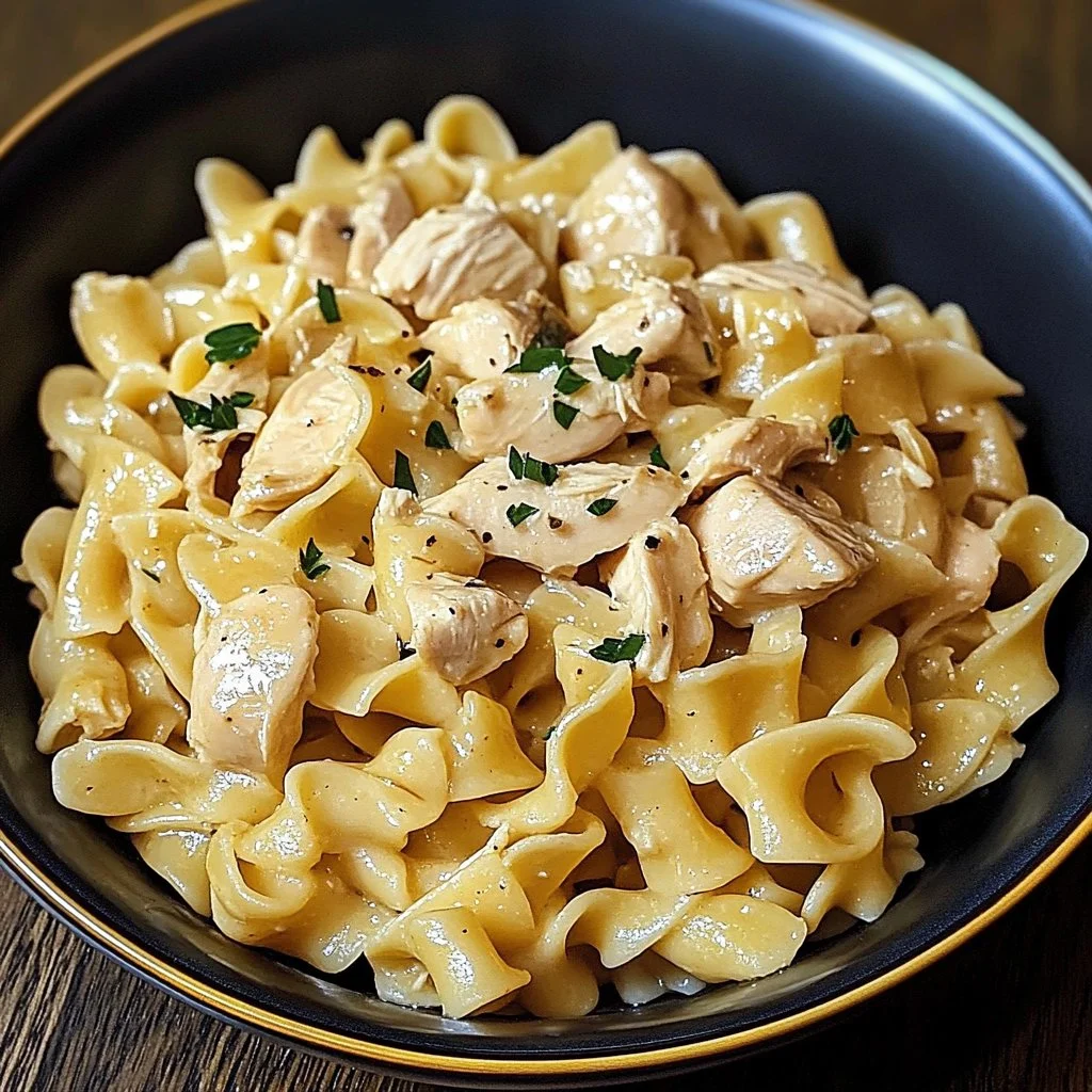 Chicken Buttered Noodles 1 Chicken Buttered Noodles