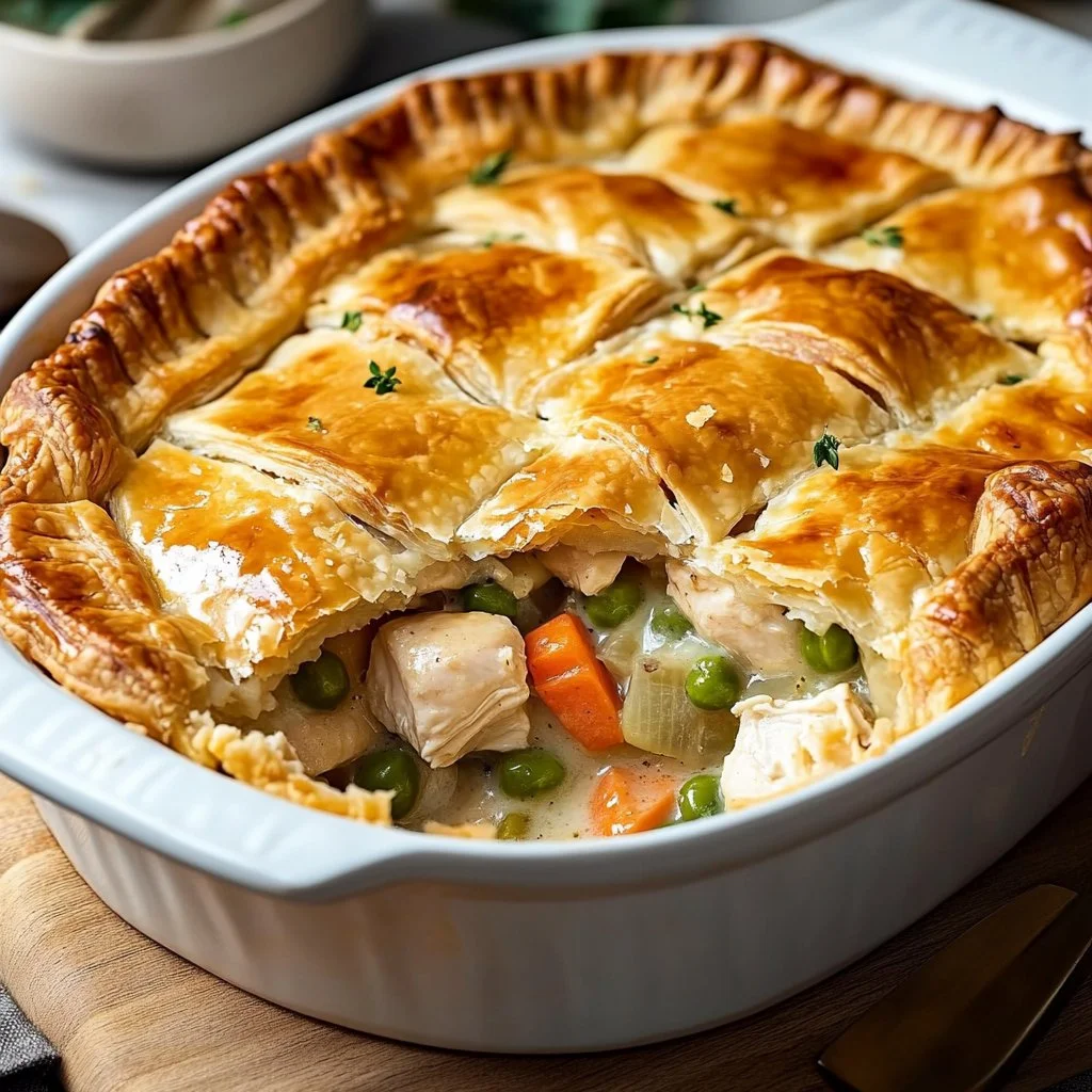 Easy Chicken Pot Pie Casserole