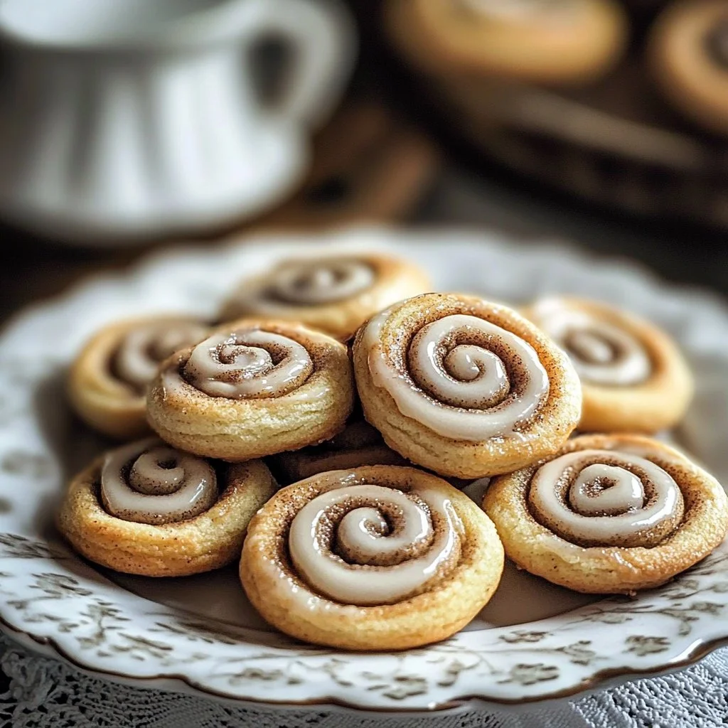Cinnamon Roll Cookies 1 Cinnamon Roll Cookies