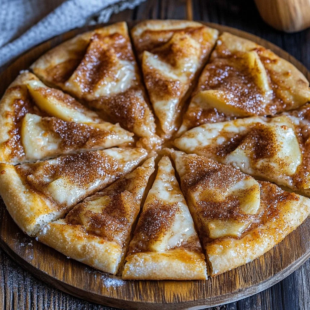 Cinnamon-Sugar Pizza 1 Cinnamon-Sugar Pizza