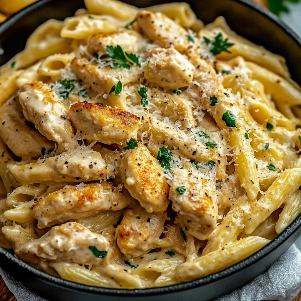 Creamy Garlic Parmesan Chicken Pasta 1 Creamy Garlic Parmesan Chicken Pasta