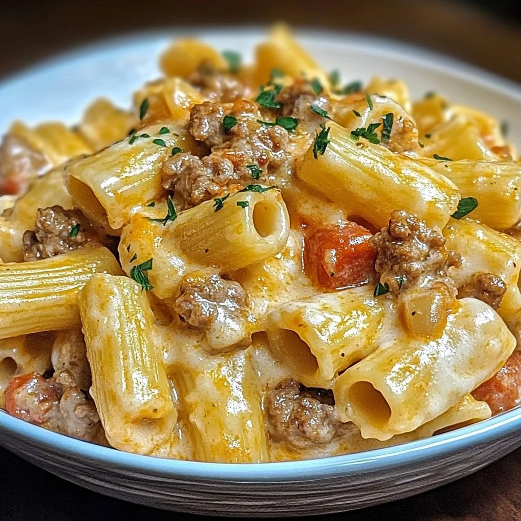 Creamy Italian Sausage Rigatoni 1 Creamy Italian Sausage Rigatoni