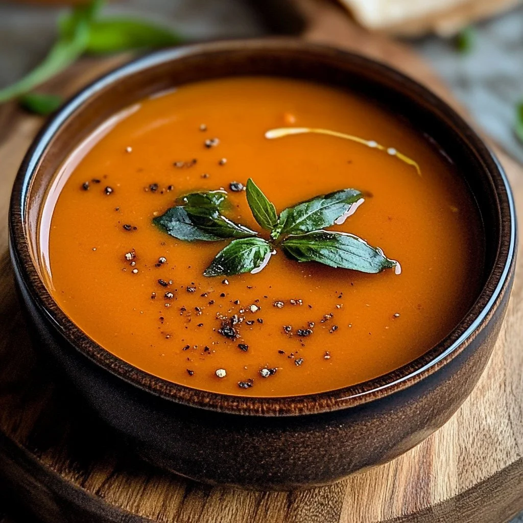Creamy Tomato Soup 1 Creamy Tomato Soup