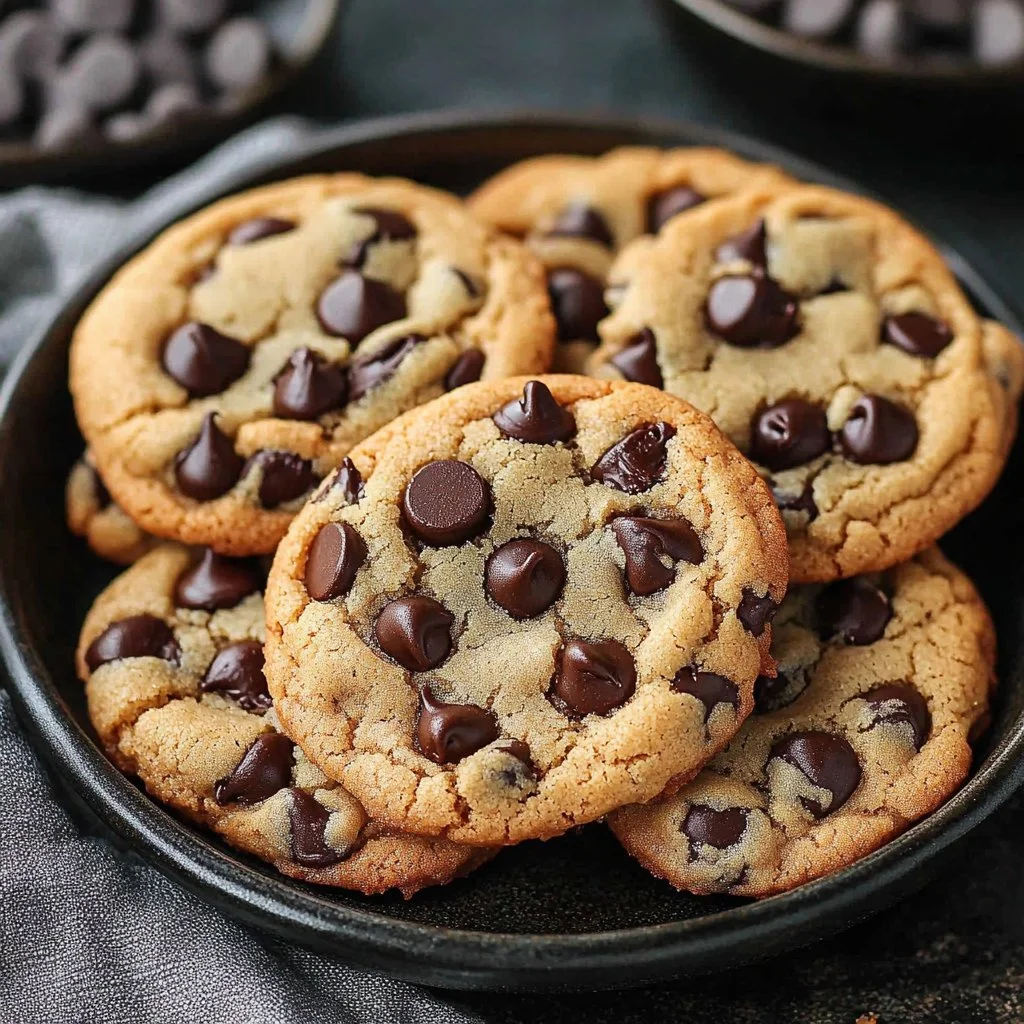 Crispy and Chewy Chocolate Chip Cookies 1 Crispy and Chewy Chocolate Chip Cookies