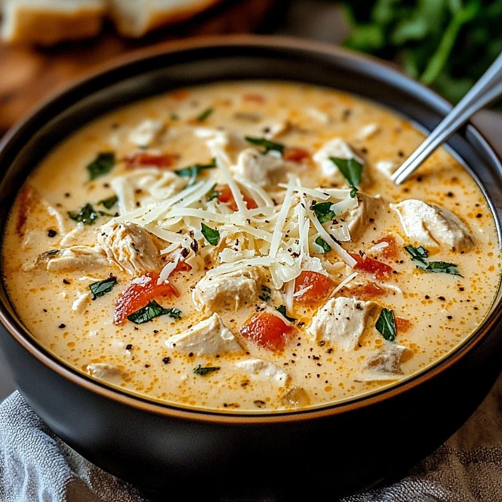 Crock Pot Chicken Parmesan Soup 1 Crock Pot Creamy Chicken Parmesan Soup
