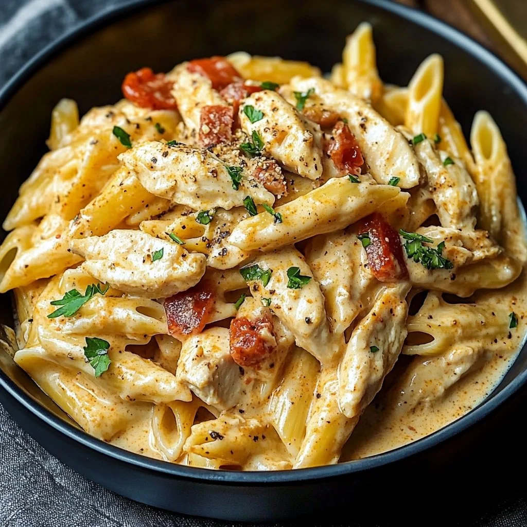 Crock Pot Creamy Cajun Chicken Pasta 1 Crock Pot Creamy Cajun Chicken Pasta