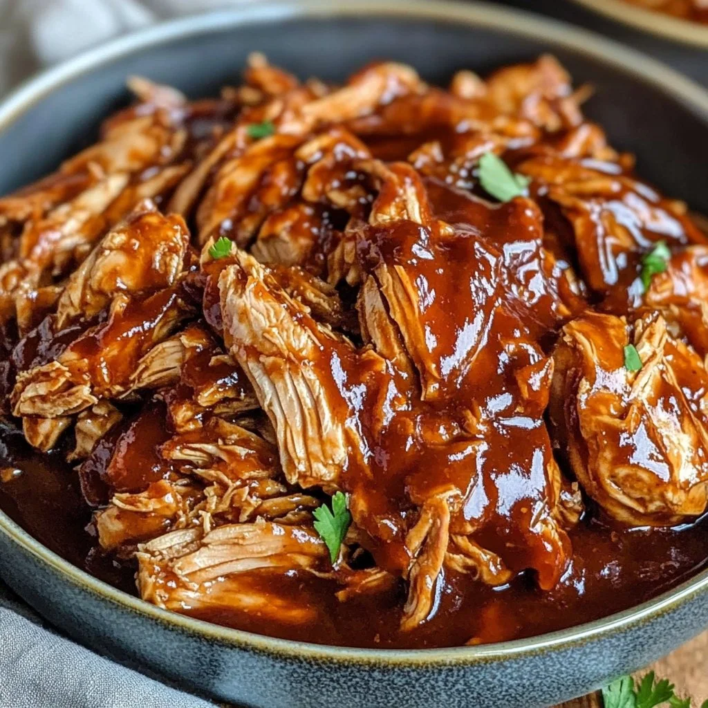 Crockpot BBQ Chicken 1 Crockpot BBQ Chicken