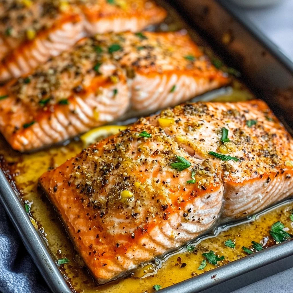 Delicious Oven Baked Salmon Recipe 1 Oven Baked Salmon