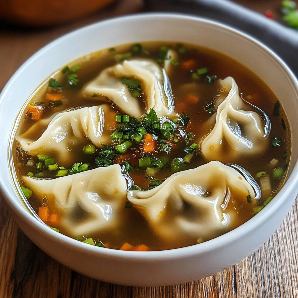 Delicious Potsticker Soup Recipe 1 Potsticker Soup