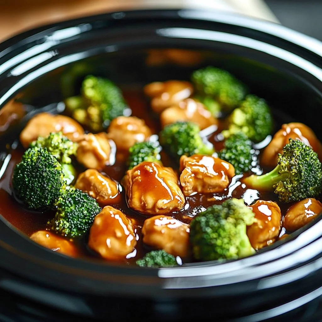 Delicious Dump and Go Crockpot Teriyaki Chicken served with rice and vegetables