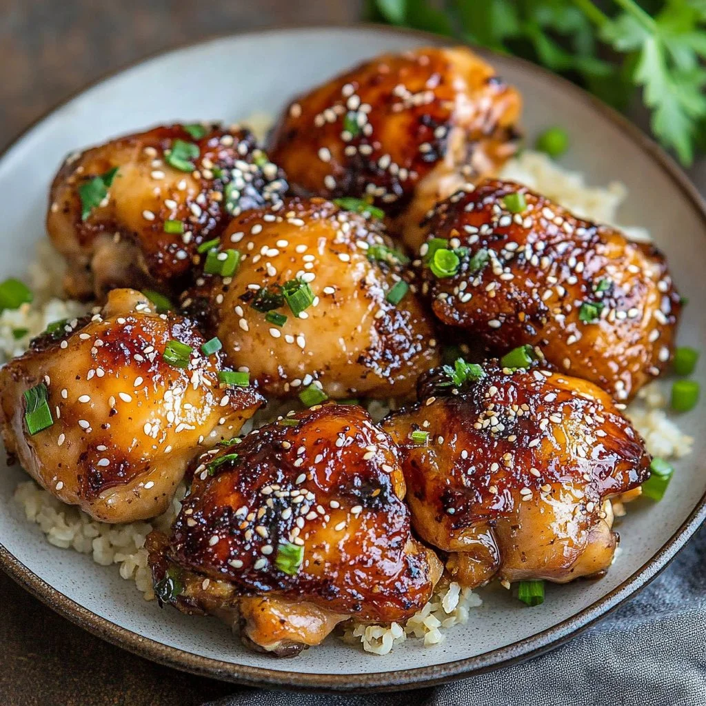 Easy Soy Garlic Chicken Thighs 1 Easy Soy Garlic Chicken Thighs