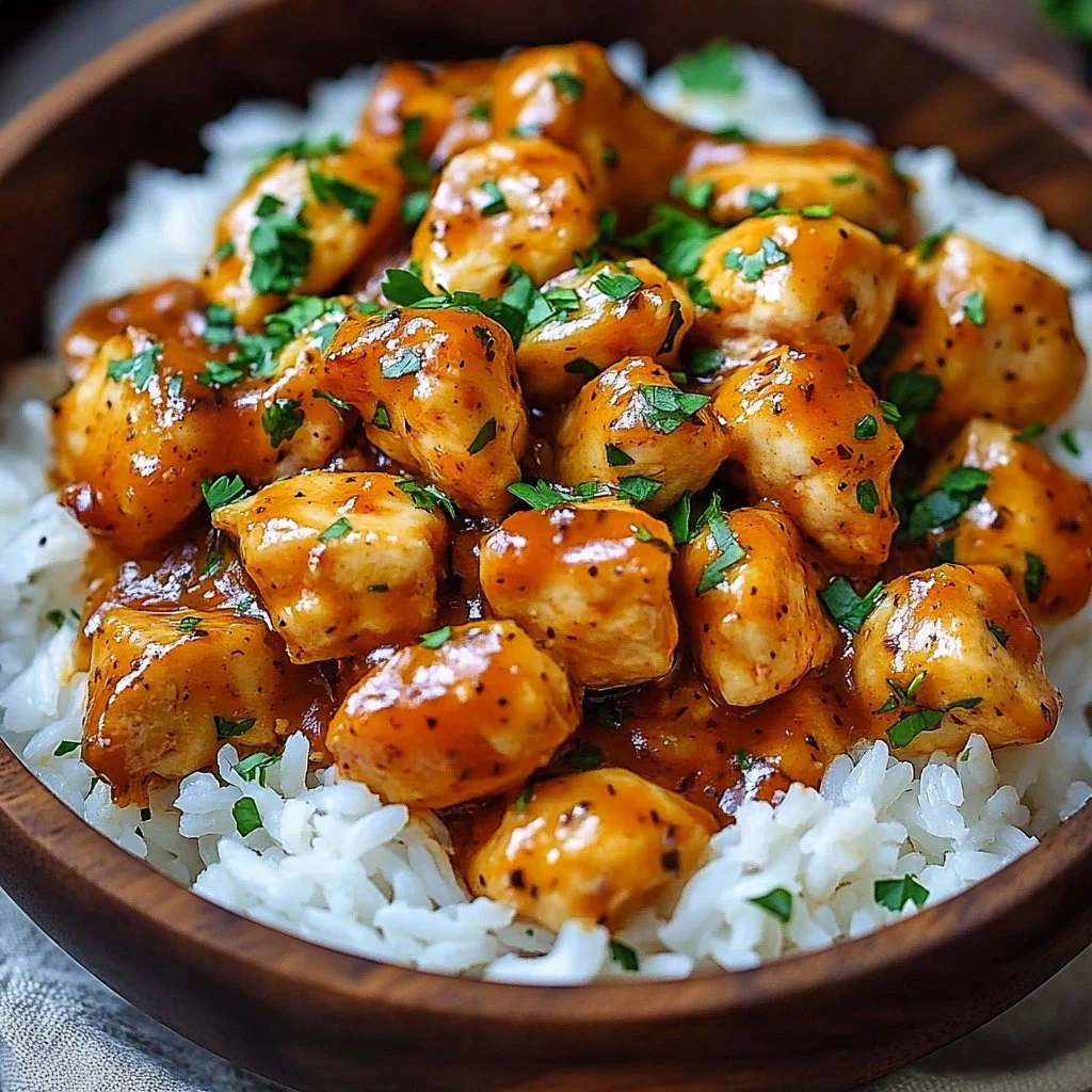 Delicious Garlic Butter Chicken recipe with rich flavors and tender chicken.